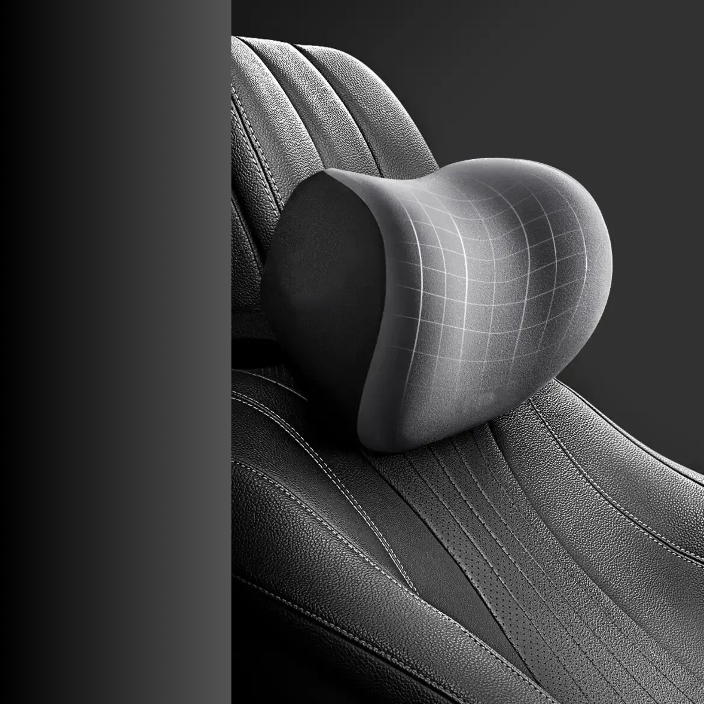 Ergonomic Neck and Lumbar Support Pillow Set for Car