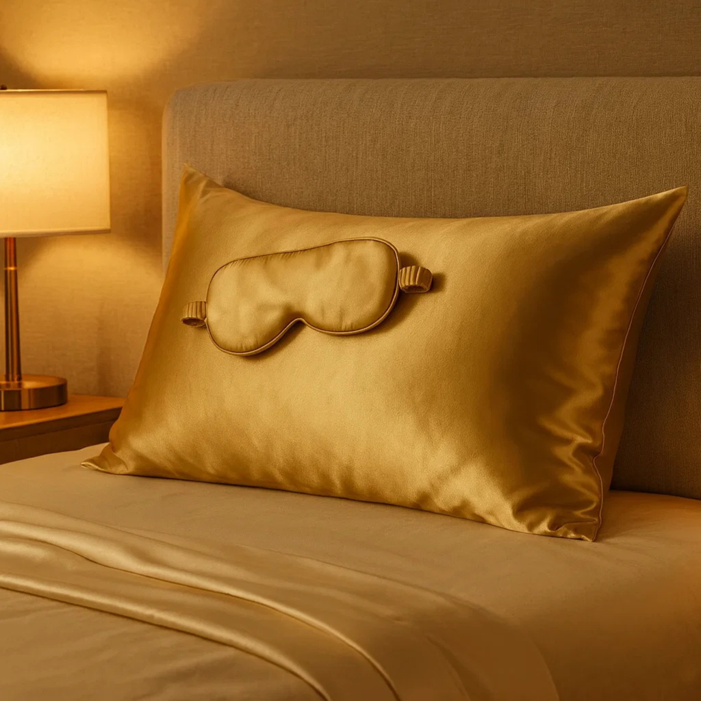 Mulberry Silk Pillowcase & Sleep Mask Set