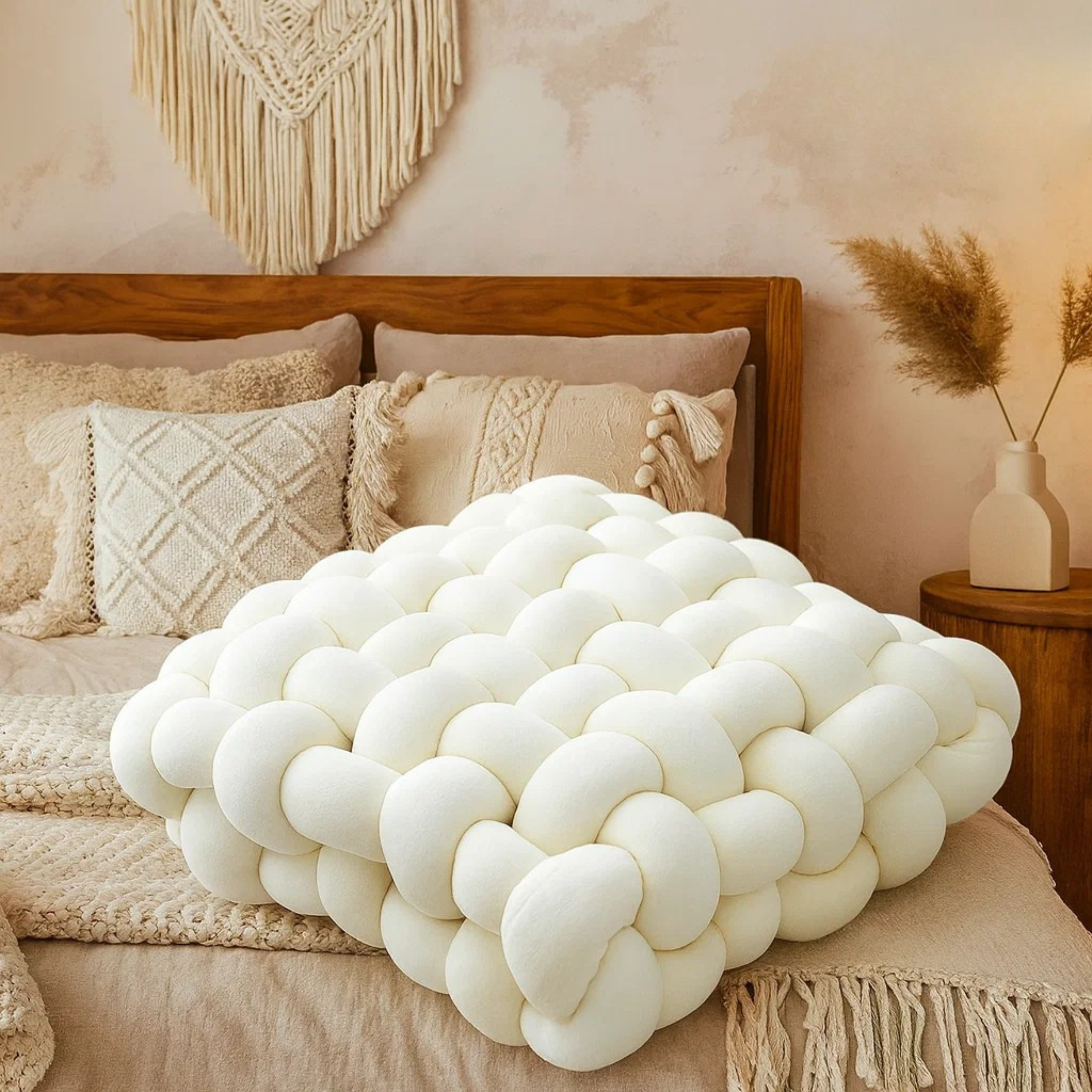 Knotted Throw Pillow