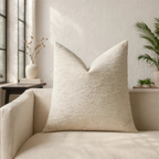 Soft Striped Chenille Throw Pillow Covers