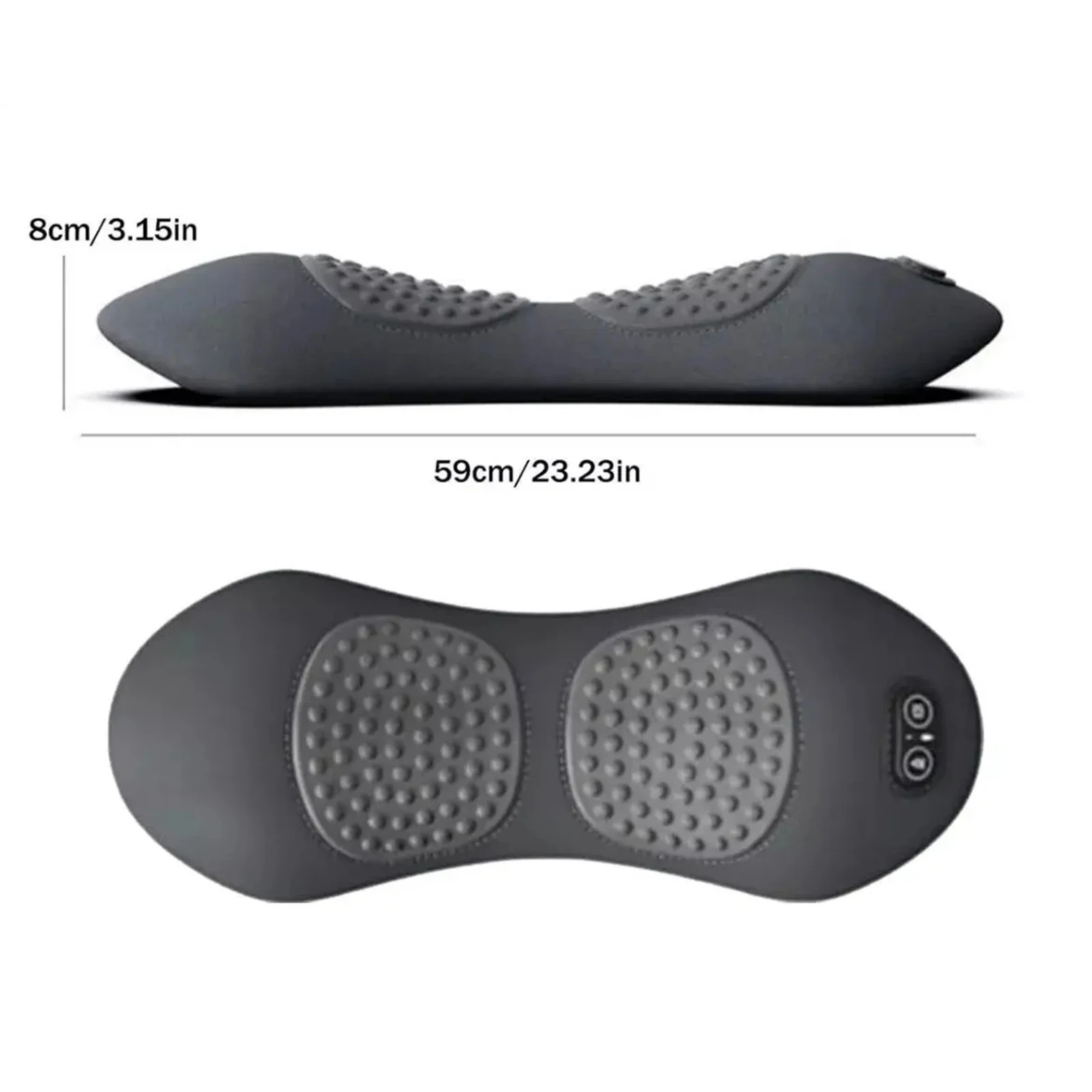 Heated Lumbar Support Massager Pillow