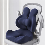 Ergonomic Memory Foam Seat and Lumbar Support Cushion
