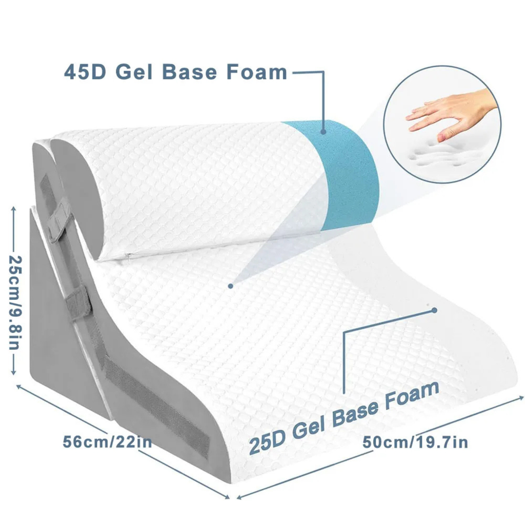 3 Piece Wedge Pillow Set