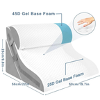 3 Piece Wedge Pillow Set