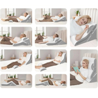 3 Piece Wedge Pillow Set