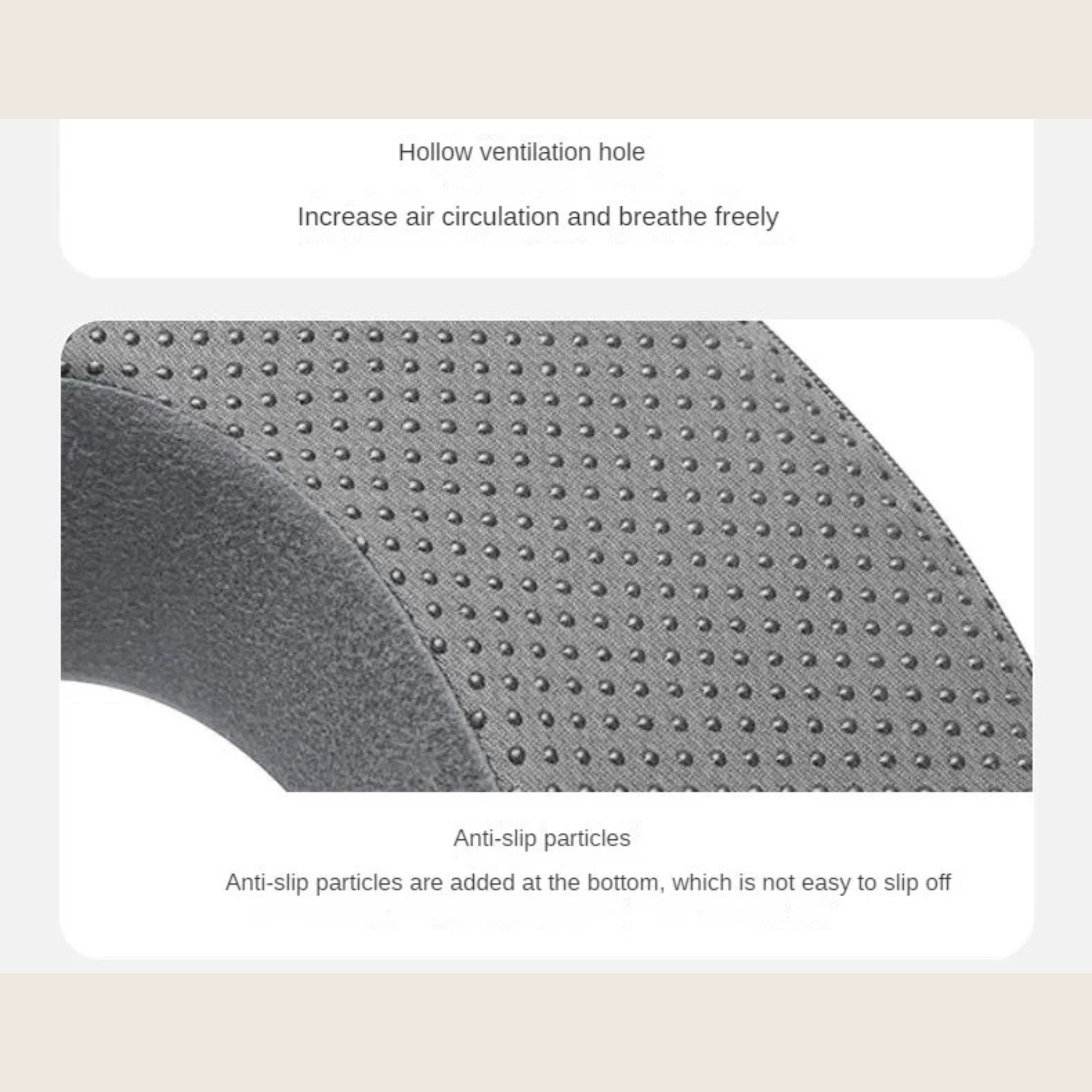 Ergonomic Face Down Pillow