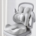 Ergonomic Memory Foam Seat and Lumbar Support Cushion