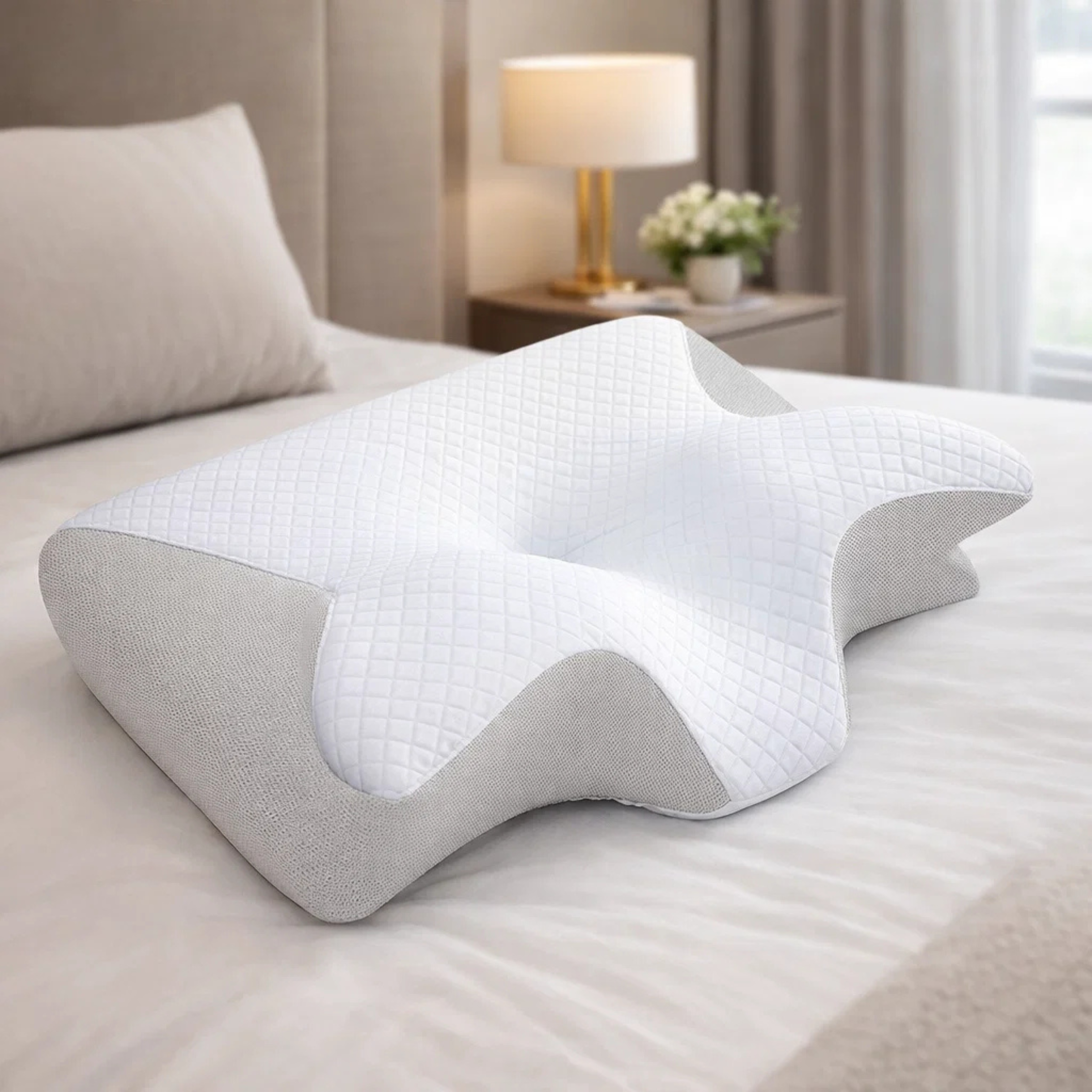 Butterfly Memory Foam Neck Pillow