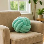Knotted Ball Throw Pillow