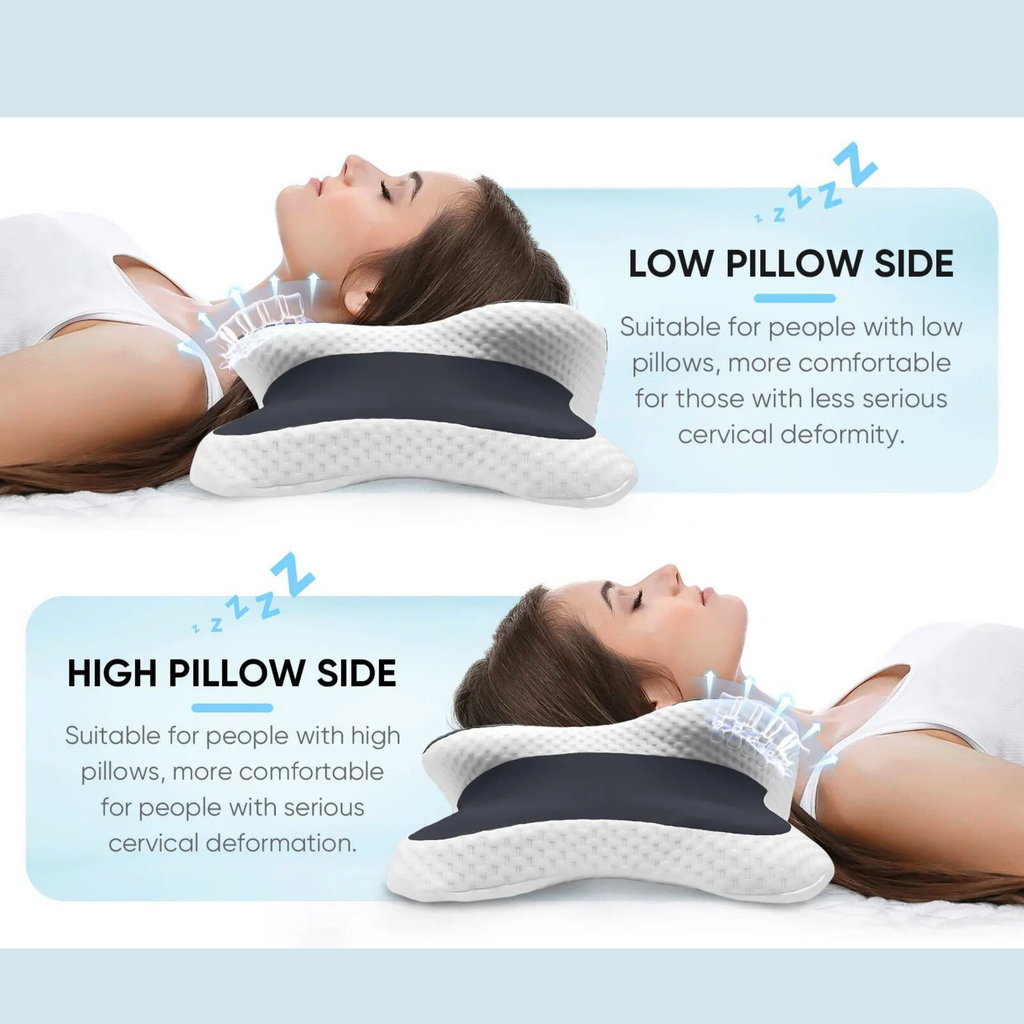 Ergonomic Cervical Memory Foam Pillow for Neck Support