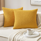 Boho Corduroy Throw Pillow Covers