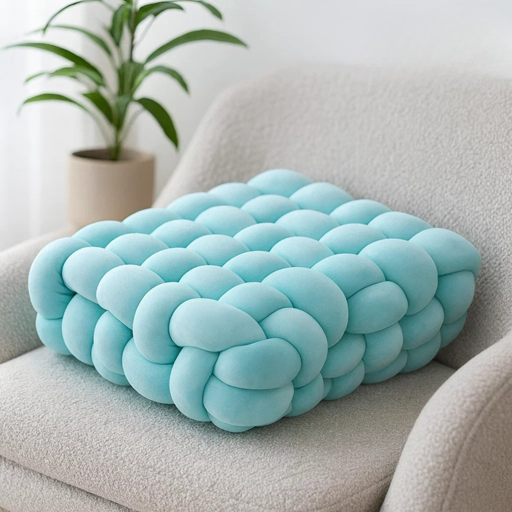 Knotted Throw Pillow