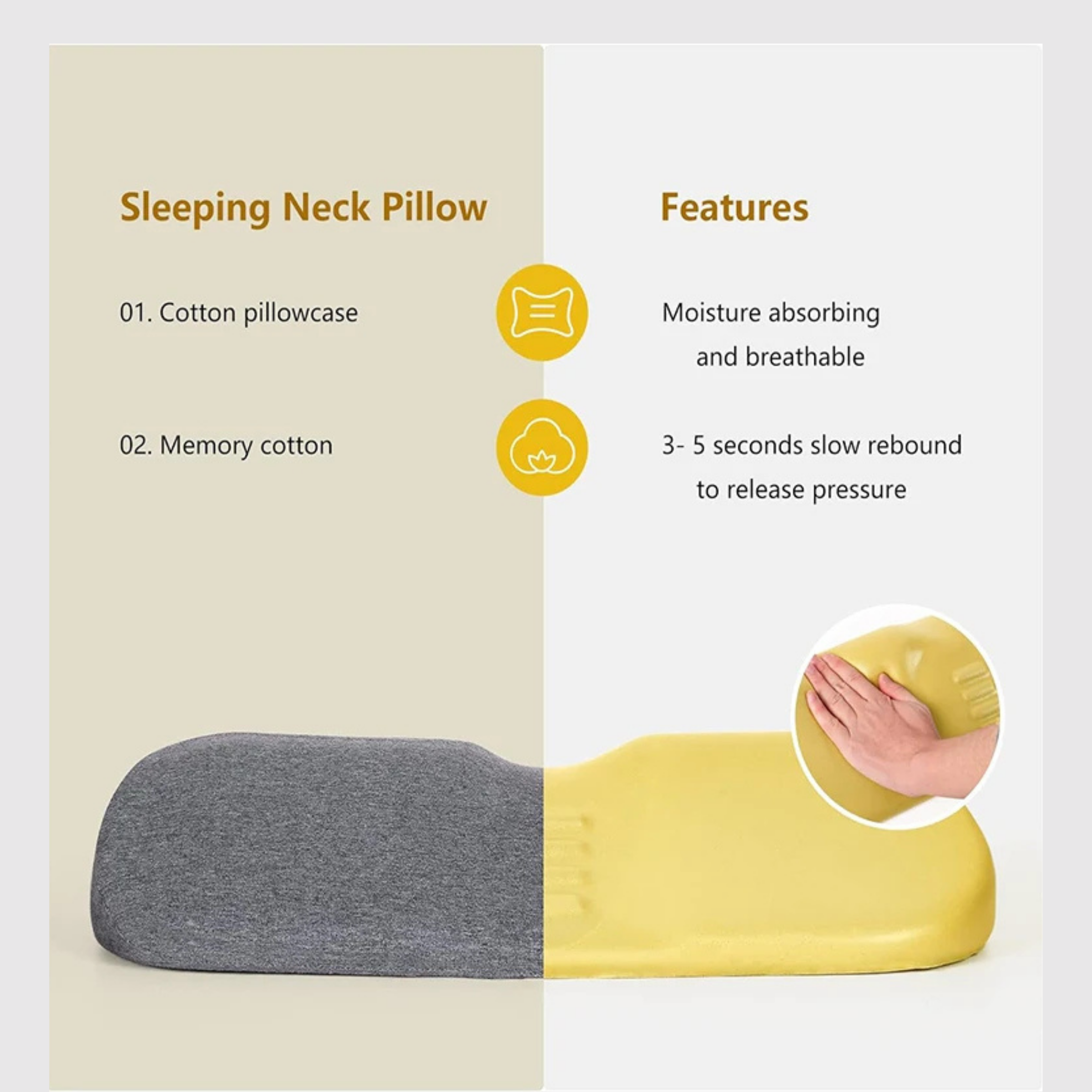 Orthopedic Neck Pain Pillow