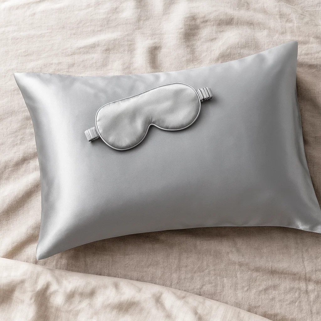 Mulberry Silk Pillowcase & Sleep Mask Set