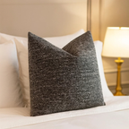 Soft Striped Chenille Throw Pillow Covers