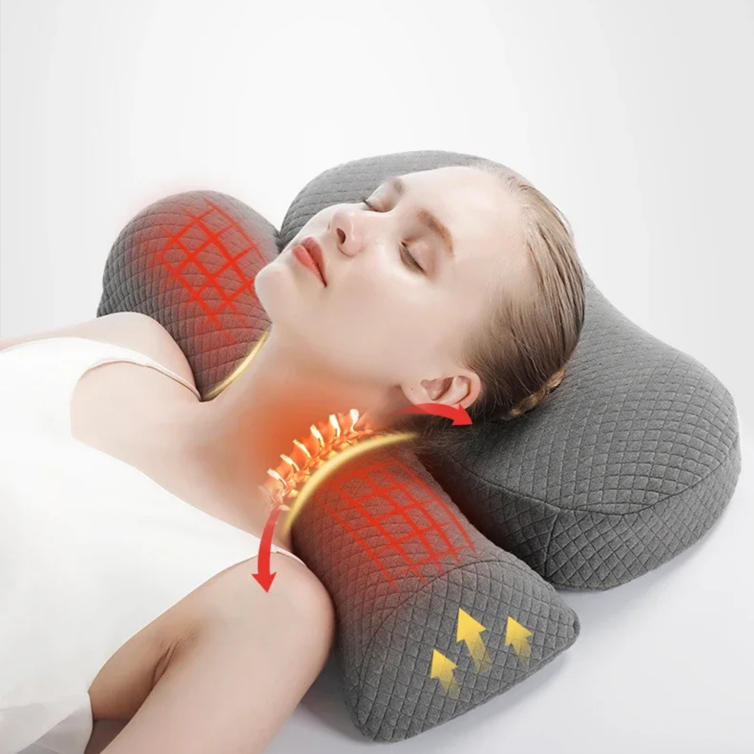 Cervical Memory Foam Contour Pillow