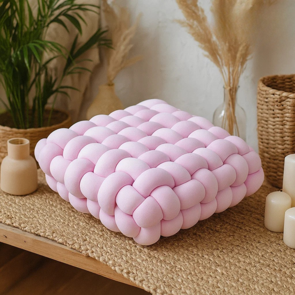Knotted Throw Pillow