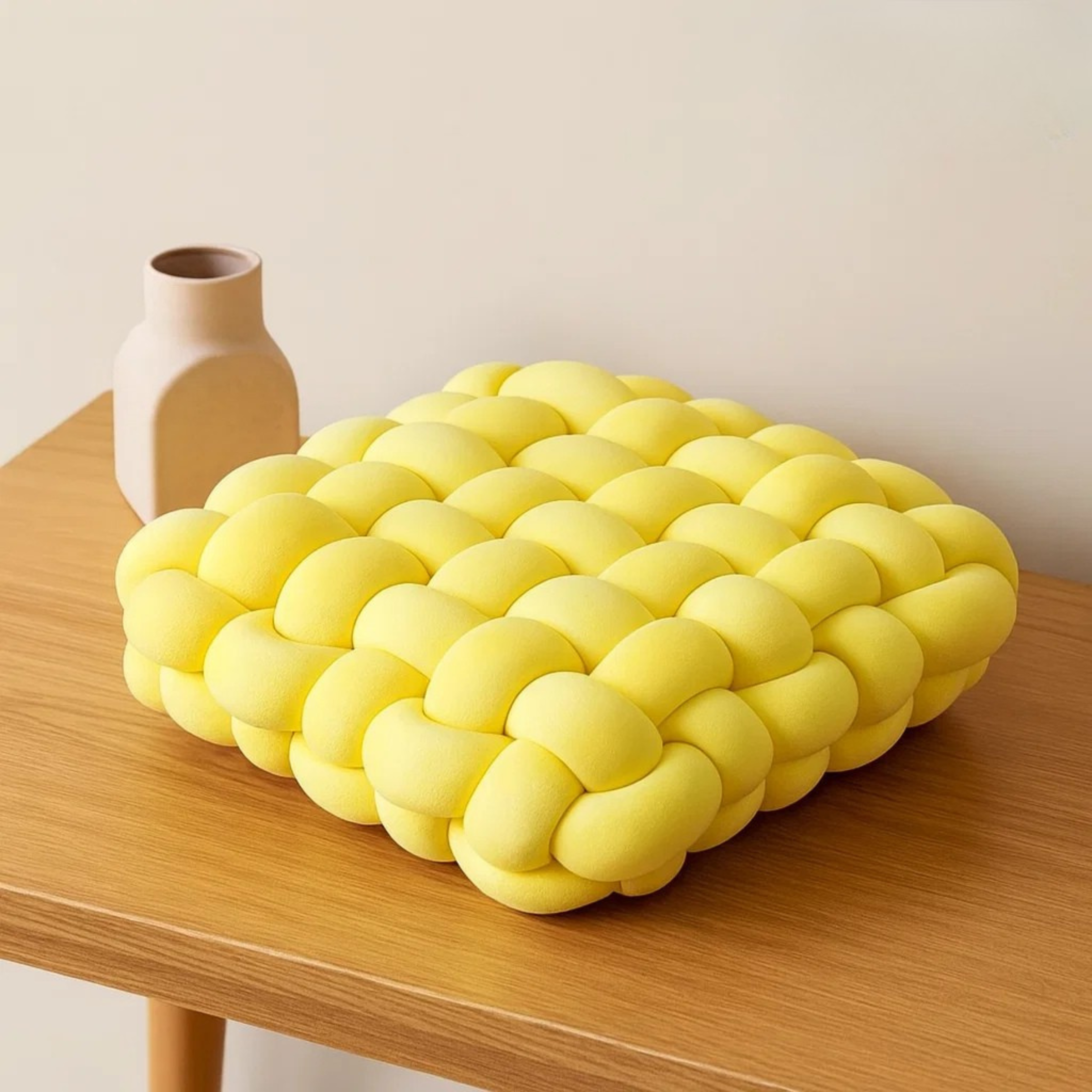 Knotted Throw Pillow