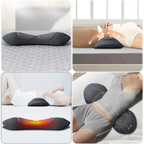 Heated Lumbar Support Massager Pillow