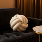 Knotted Ball Throw Pillow