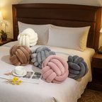 Knotted Ball Throw Pillow