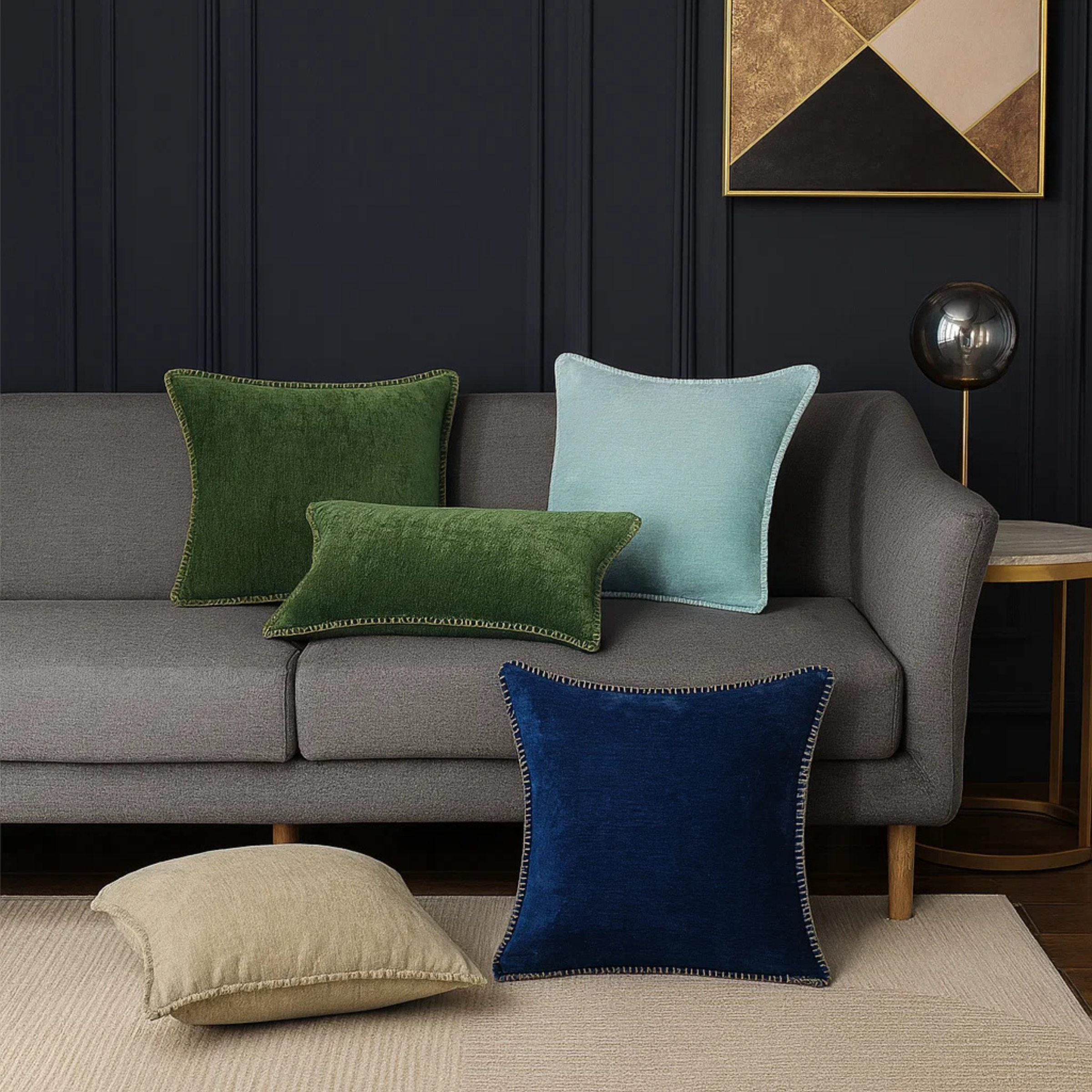 Luxury Chenille Decorative Sofa Cushion Covers