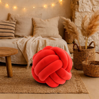 Knotted Ball Throw Pillow