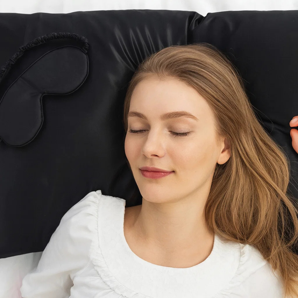 Mulberry Silk Pillowcase & Sleep Mask Set