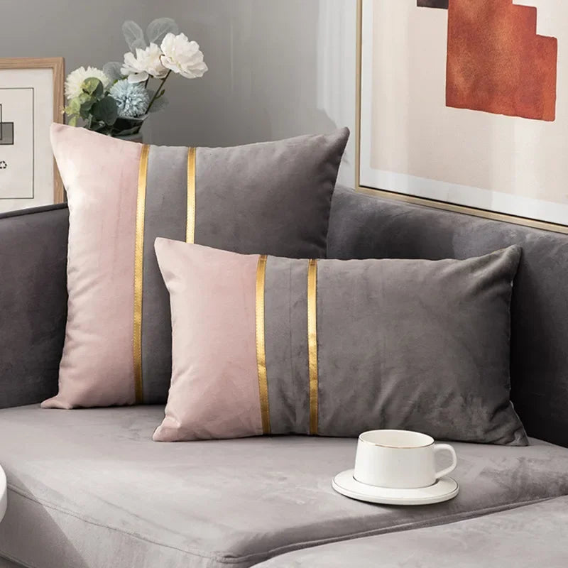 Cushion Cover Dutch Velvet Zipper Closure 11