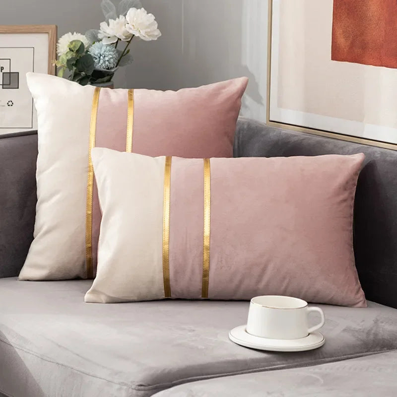 Cushion Cover Dutch Velvet Zipper Closure 4