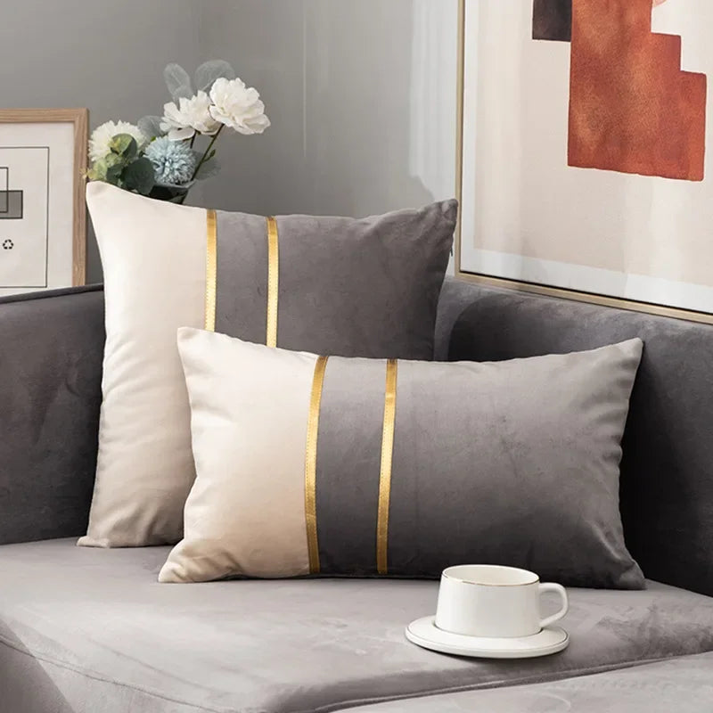 Cushion Cover Dutch Velvet Zipper Closure 5