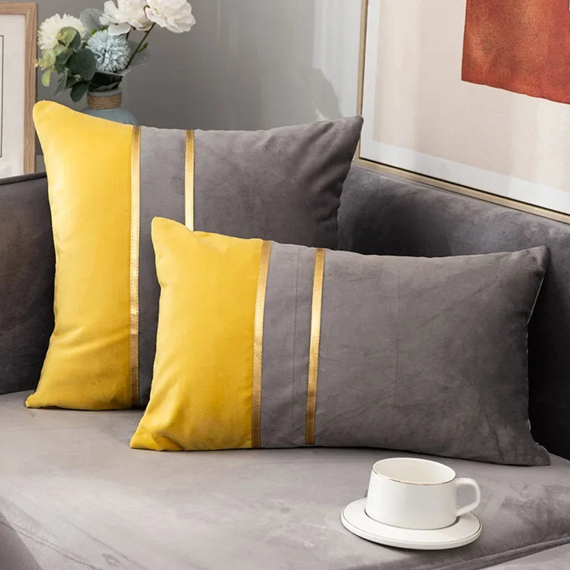 Cushion Cover Dutch Velvet Zipper Closure 7