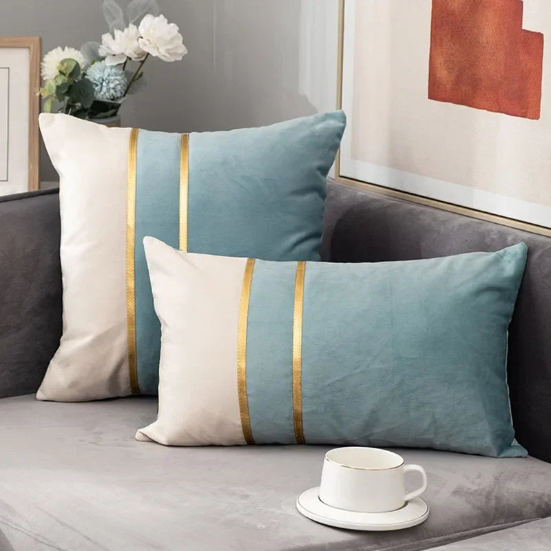 Cushion Cover Dutch Velvet Zipper Closure 8