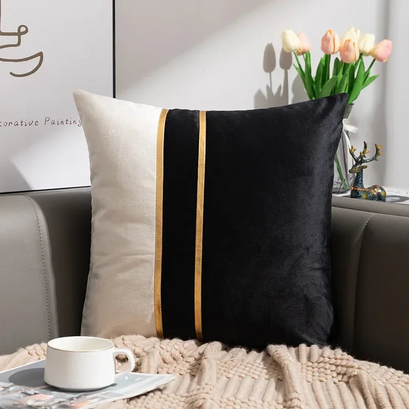 Cushion Cover Dutch Velvet Zipper Closure 9