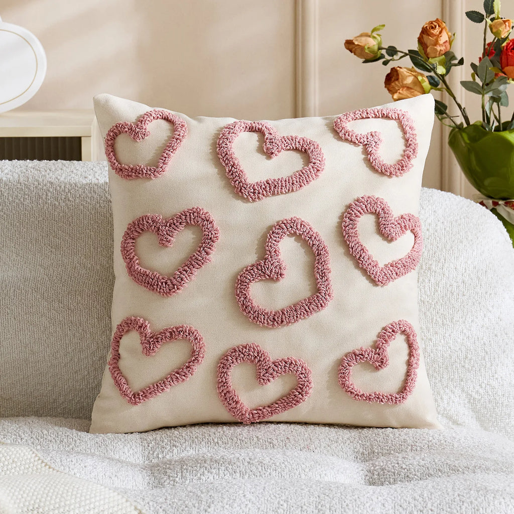 Cushion Cover Polyester Cotton Closure Type None 4