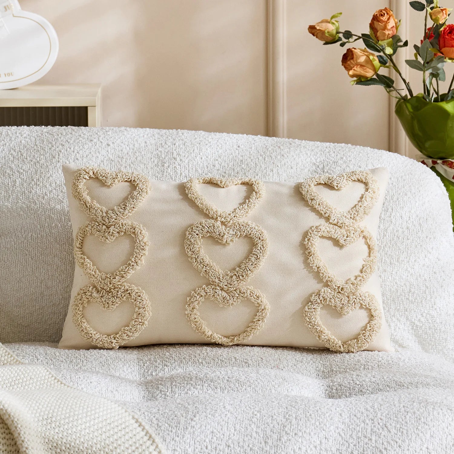 Cushion Cover Polyester Cotton Closure Type None 6