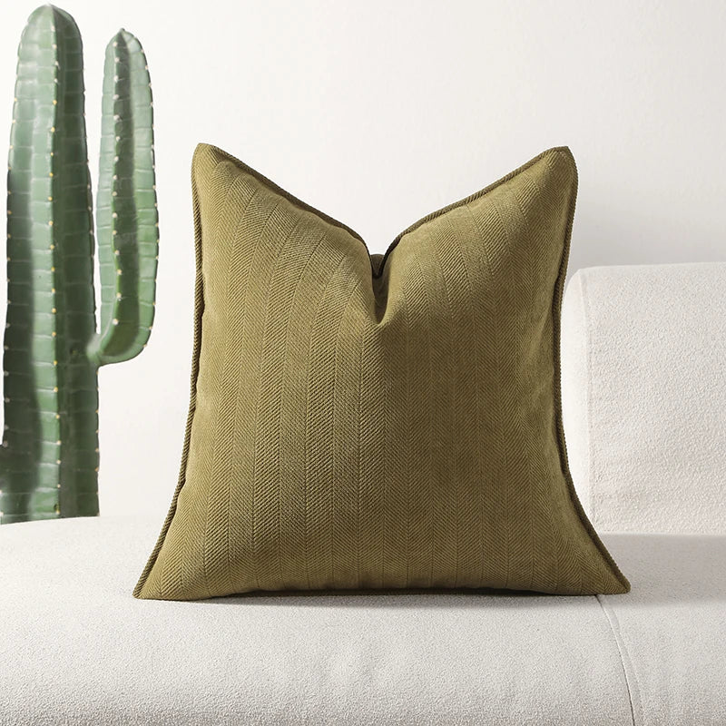 Decorative Pillow Cover Polyester Chenille Handmade 10