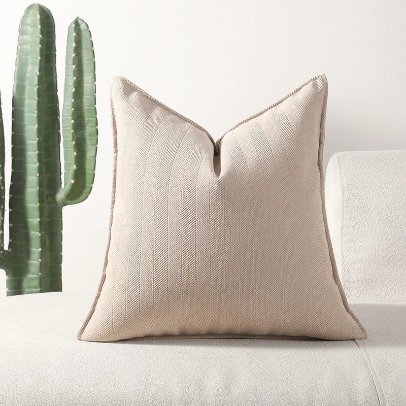 Decorative Pillow Cover Polyester Chenille Handmade 12
