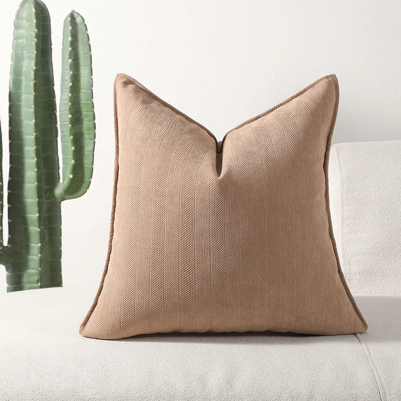 Decorative Pillow Cover Polyester Chenille Handmade 13