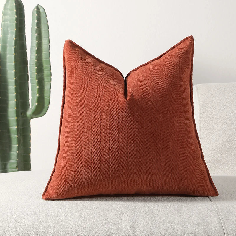 Decorative Pillow Cover Polyester Chenille Handmade 8