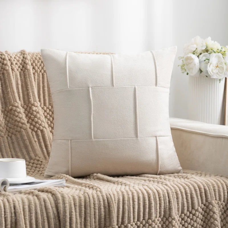 Decorative Pillow Cover Velvet Modern Solid Color 2