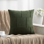 Decorative Pillow Cover Velvet Modern Solid Color 5