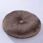 Decorative Throw Pillow Velvet Circular Design Double-Sided Soft Cushion 15