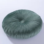 Decorative Throw Pillow Velvet Circular Design Double-Sided Soft Cushion 3
