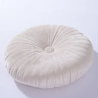 Decorative Throw Pillow Velvet Circular Design Double-Sided Soft Cushion 6