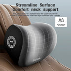Ergonomic Neck Support Pillow Set Memory Foam for Neck and Lumbar Support 3