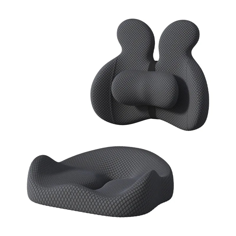 Lumbar Support Pillow Ergonomic Memory Foam Contoured Design for Back Support 5