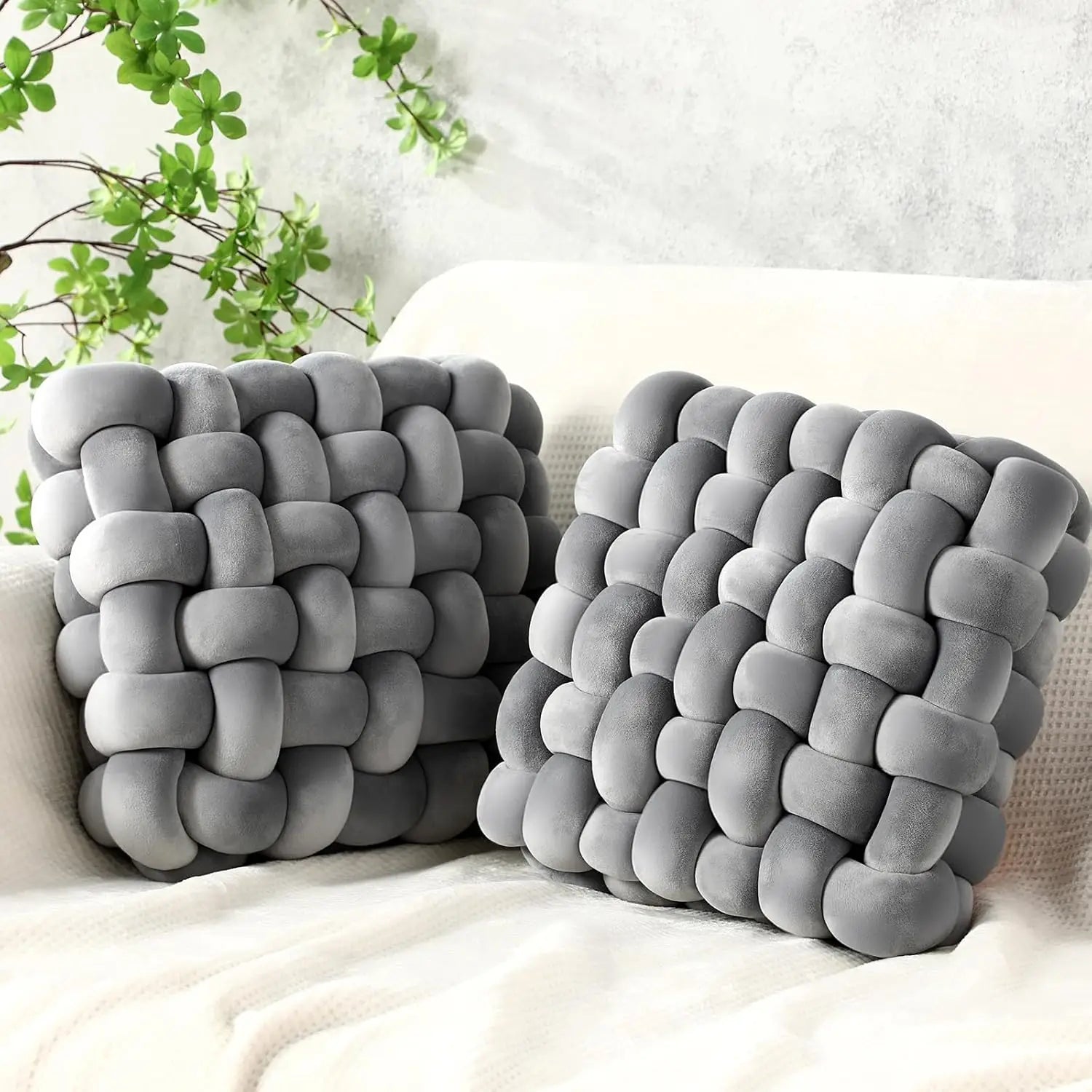 Knotted Throw Pillow