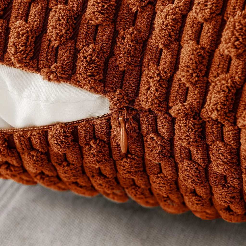 Boho Corduroy Throw Pillow Covers