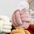 Knotted Ball Throw Pillow